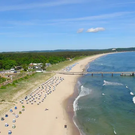 FeWo mit Meerblick, gratis Nutzung vom AHOI Erlebnisbad und Sauna in Sellin - Haus Blick zur See FeWo 09 Apartment *